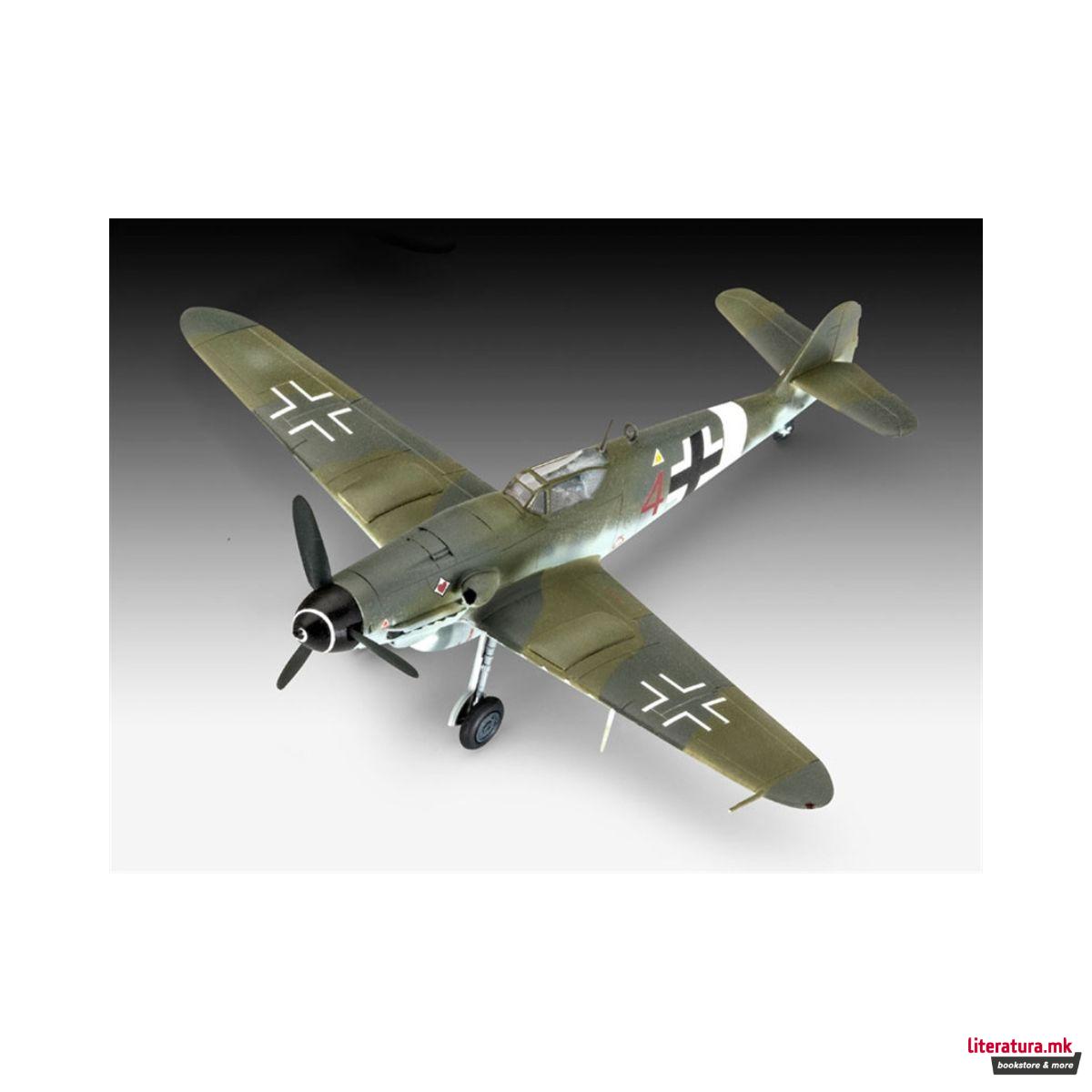 Макета, Bf109G-10 & Spitfire Mk.V - Combat Set, 1:72 