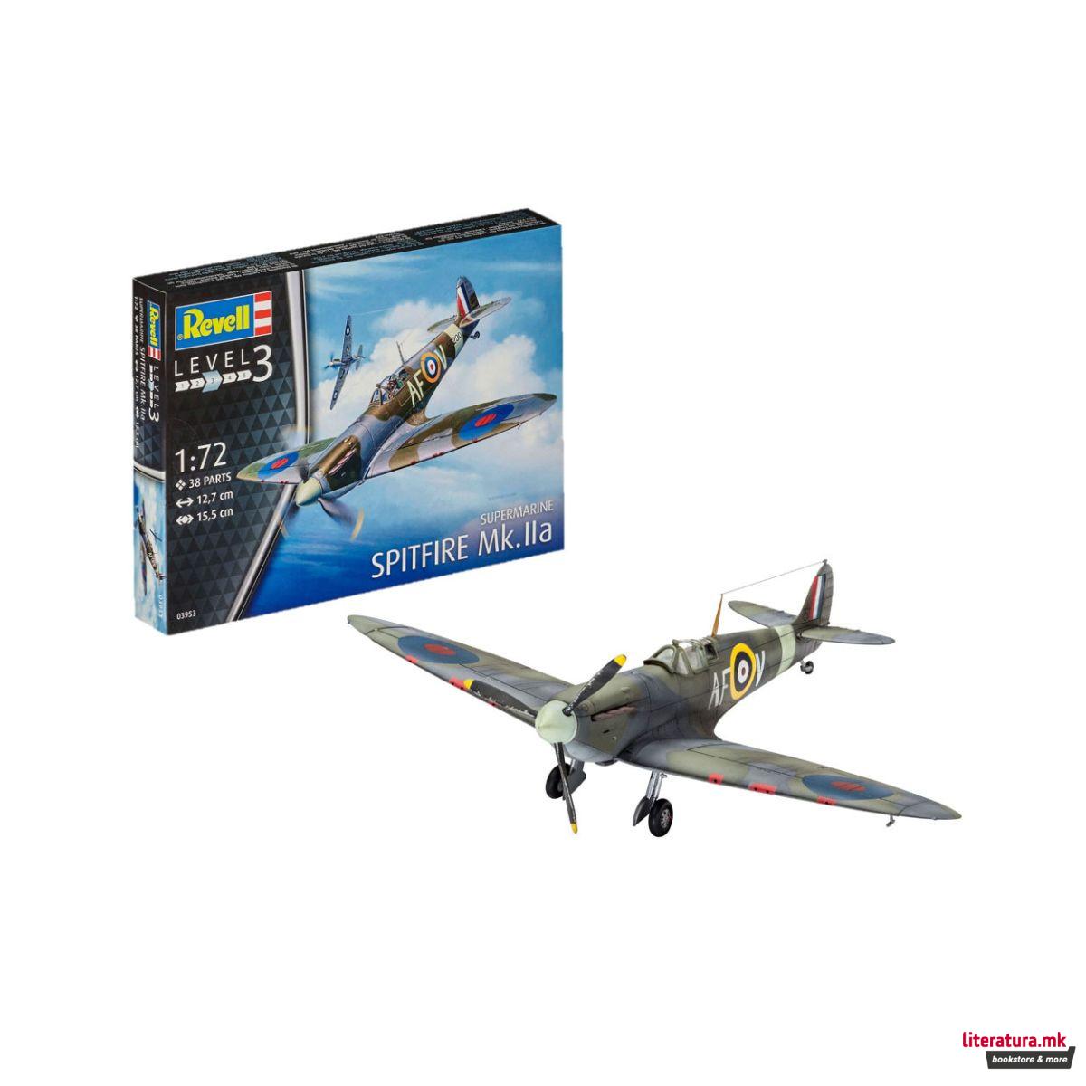 Макета, Spitfire Mk.IIa, 1:72 