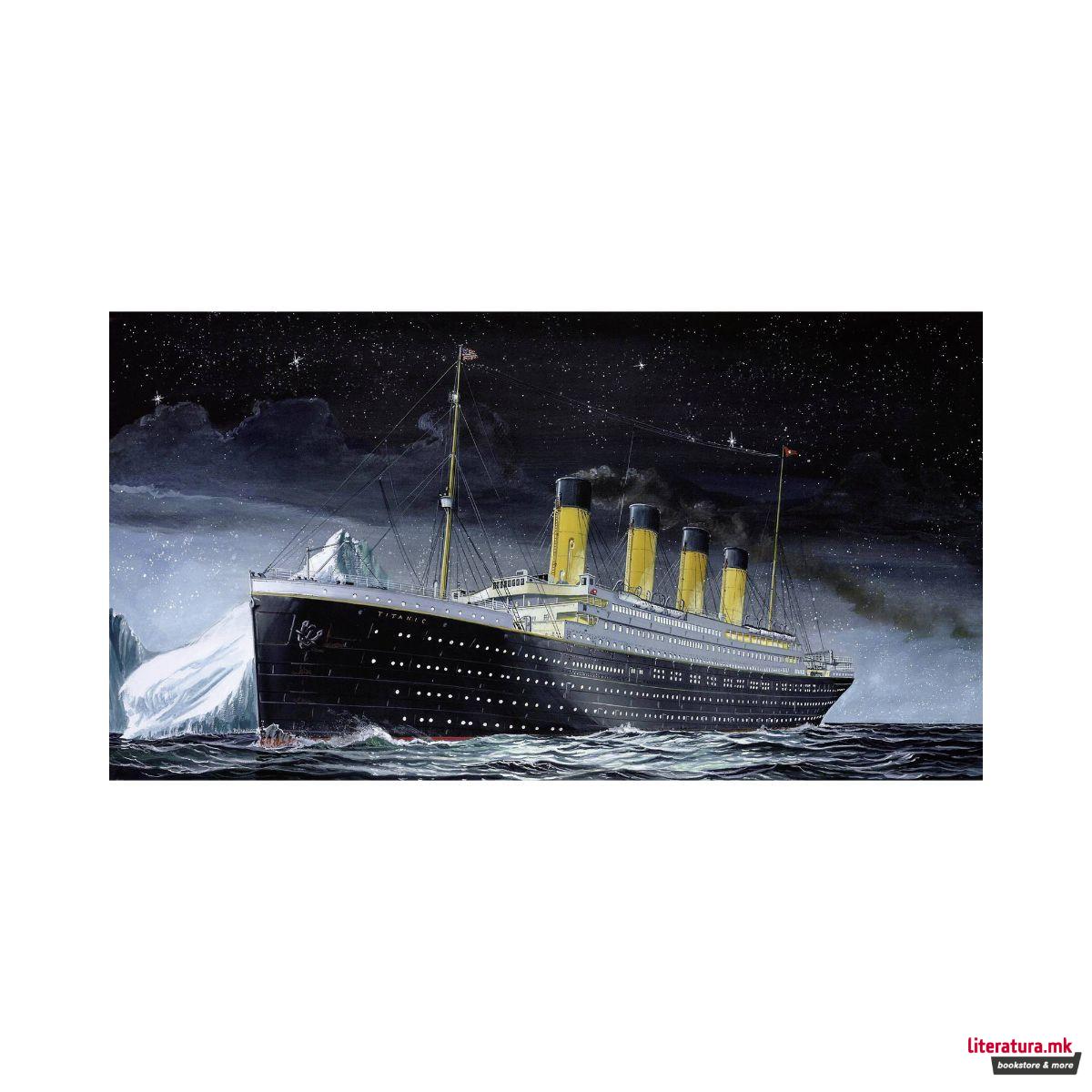 Макета, RMS Titanic, 1:1200 