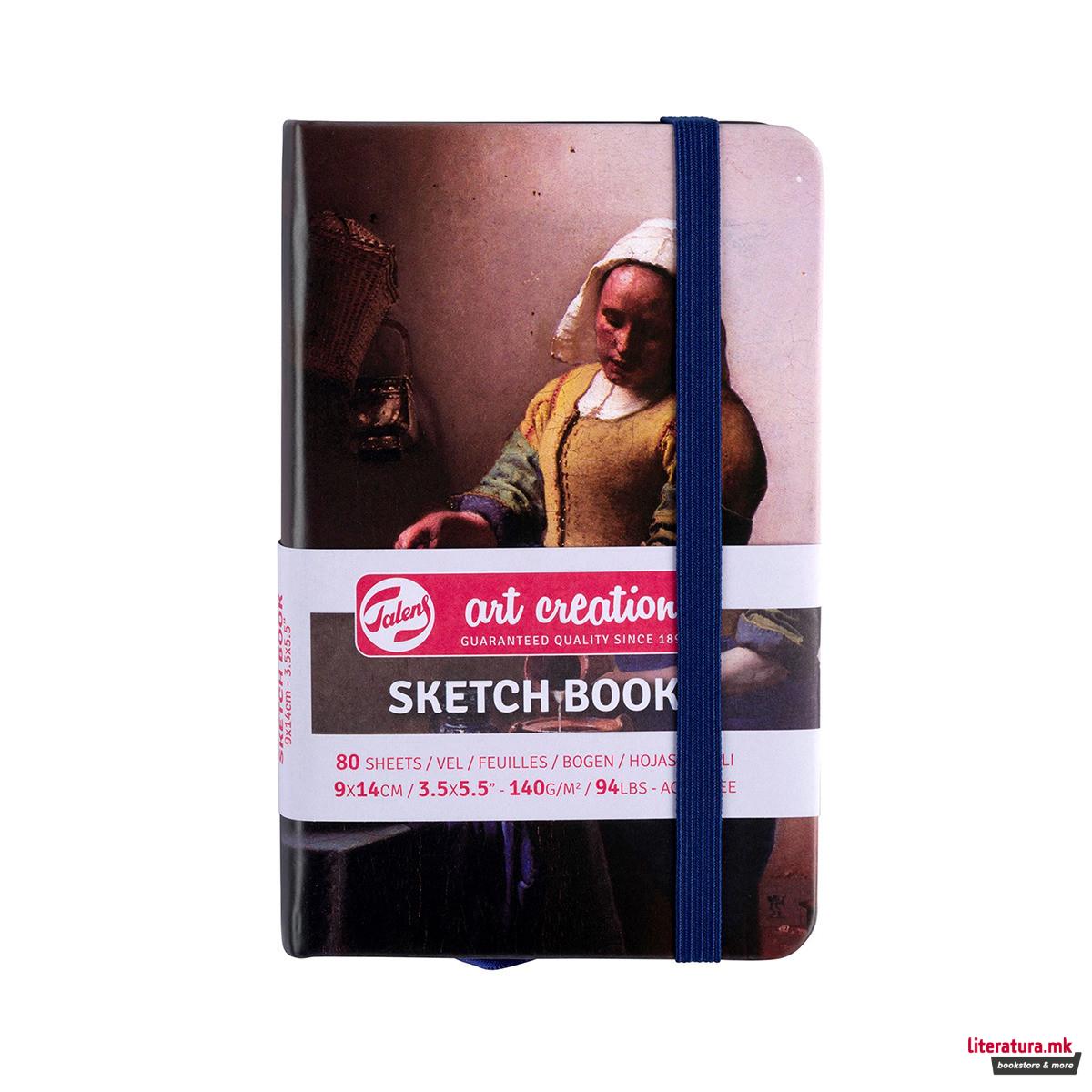 Скицник, Talens Art Creation - The Milkmaid, 9 x 14 cm 