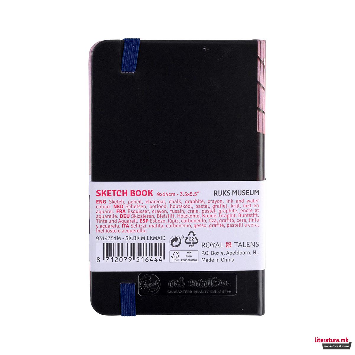 Скицник, Talens Art Creation - The Milkmaid, 9 x 14 cm 