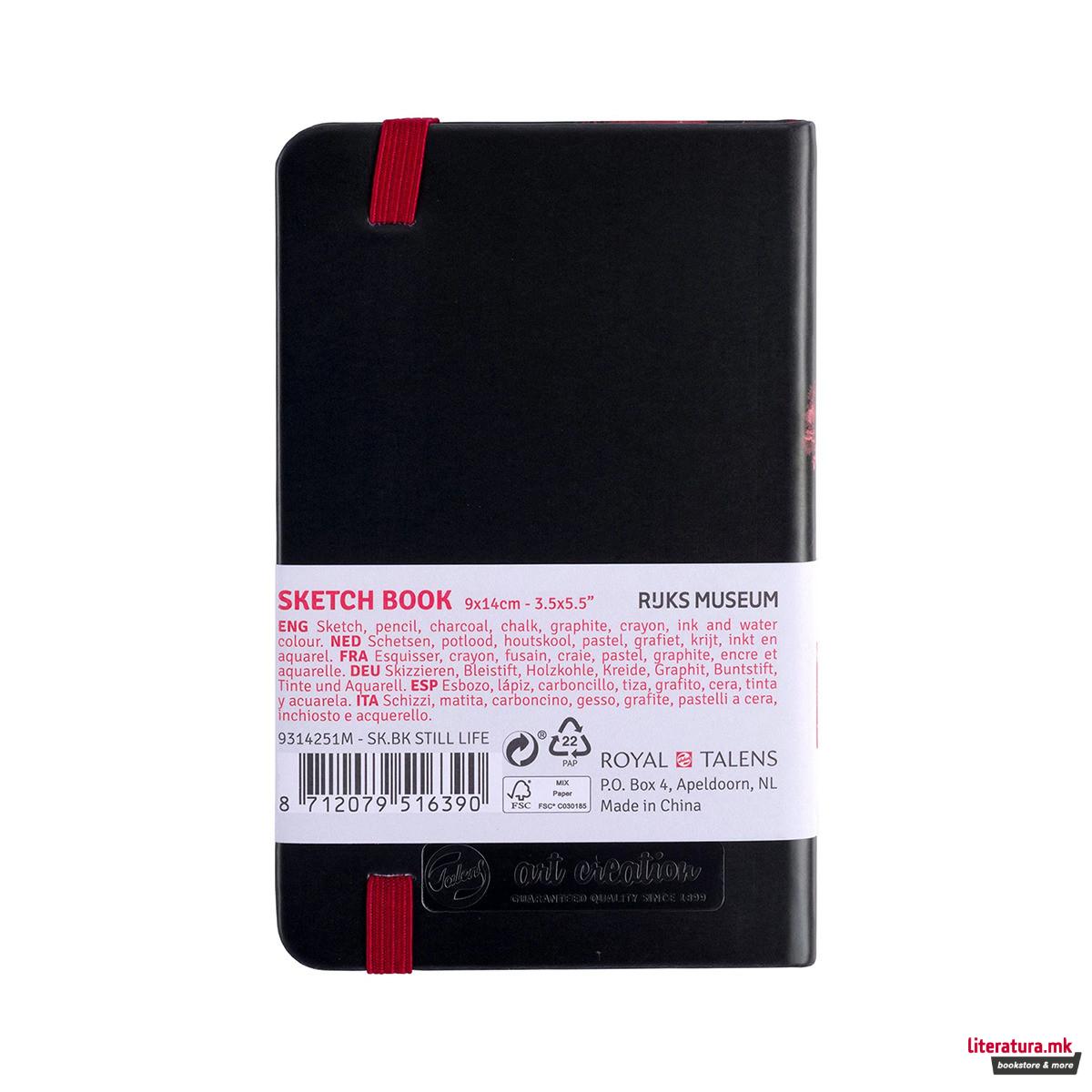 Скицник, Talens Art Creation - Still Life with Flowers, 9 x 14 cm 