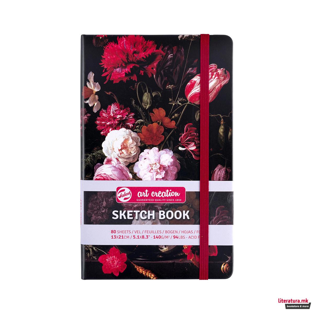 Скицник, Talens Art Creation - Still Life with Flowers, 13 x 21 cm 