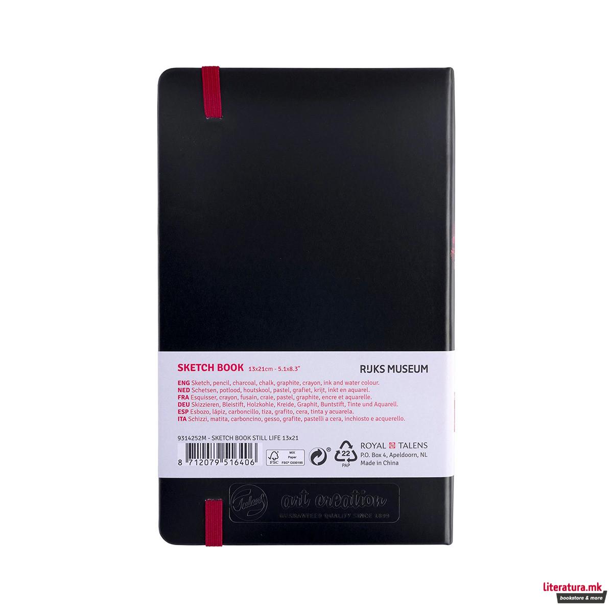 Скицник, Talens Art Creation - Still Life with Flowers, 13 x 21 cm 