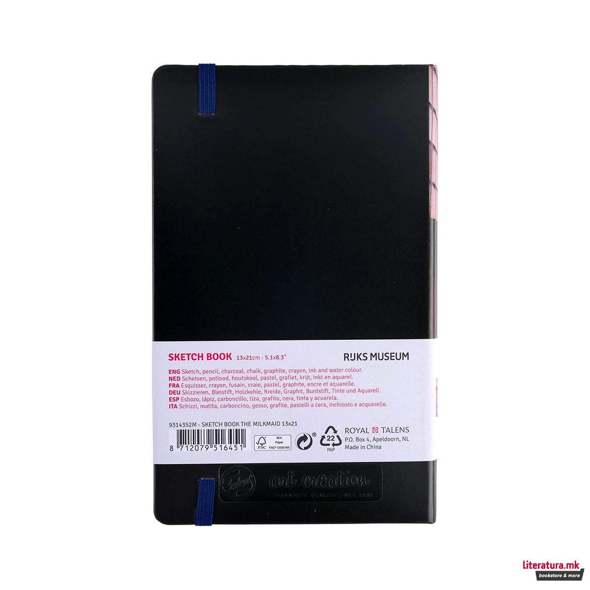 Скицник, Talens Art Creation - The Milkmaid, 13 x 21 cm 