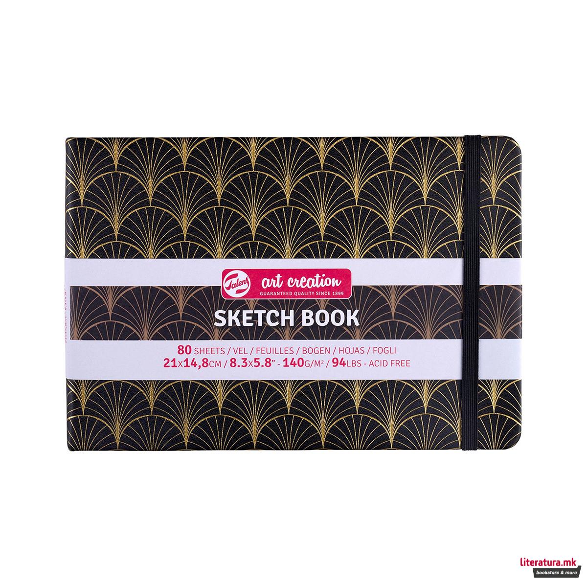 Скицник, Talens Art Creation - Art Deco, 21 x 14.8 cm 