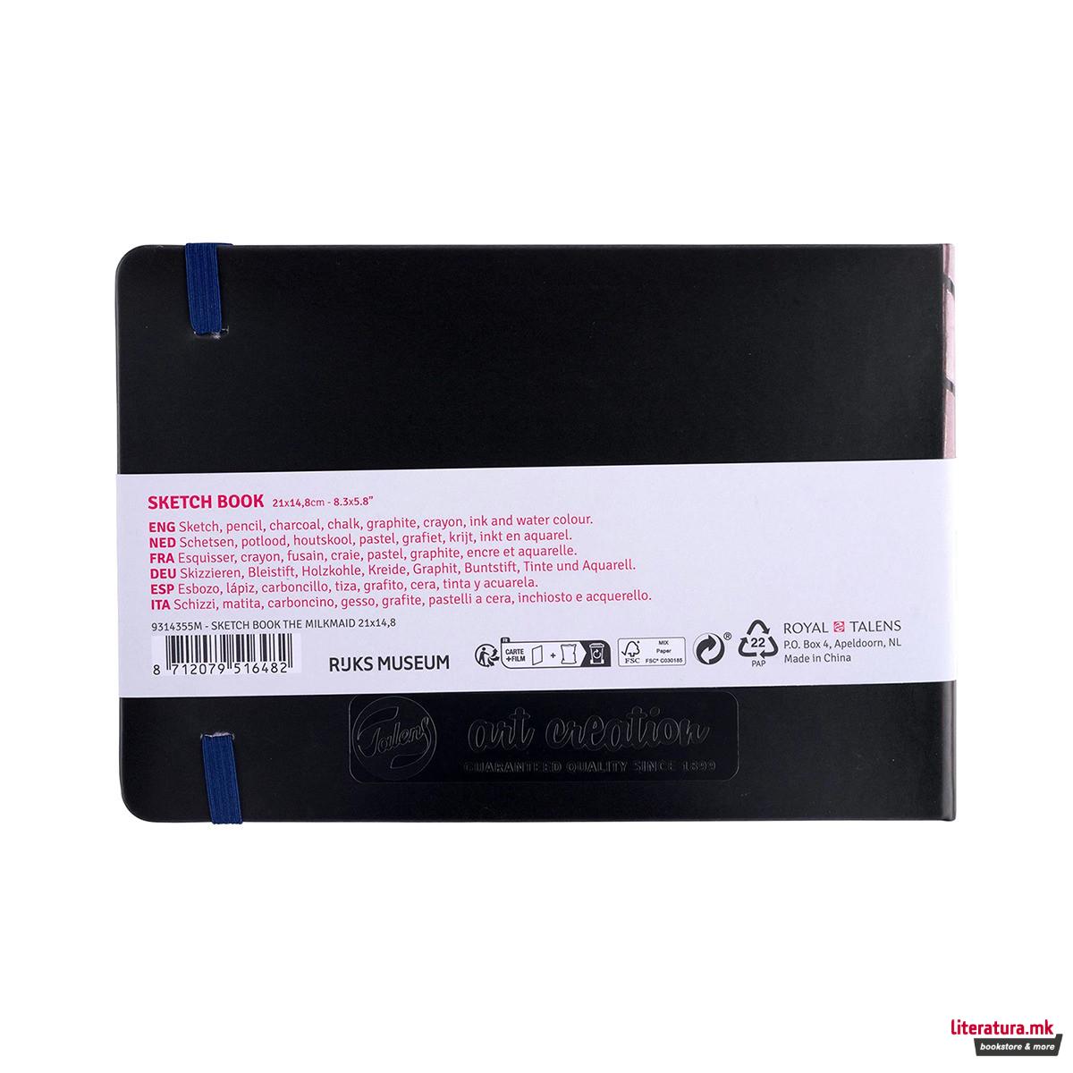 Скицник, Talens Art Creation - The Milkmaid, 21 x 14.8 cm 