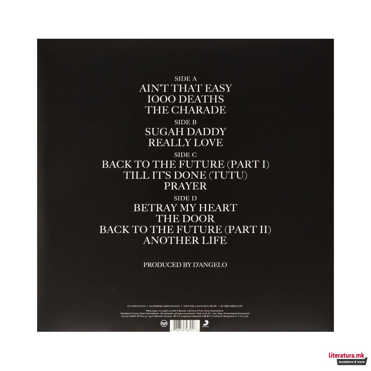 Винил, D'Angelo & The Vanguard - Black Messiah (2014), +mp3 download code 