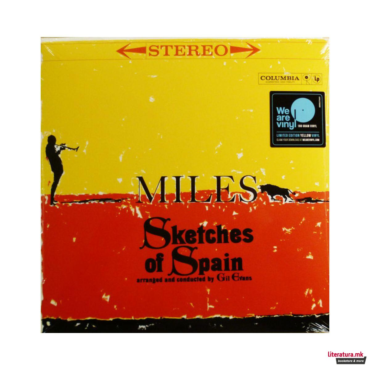 Винил, Miles Davis - Sketches Of Spain (1960), 180g yellow vinyl 