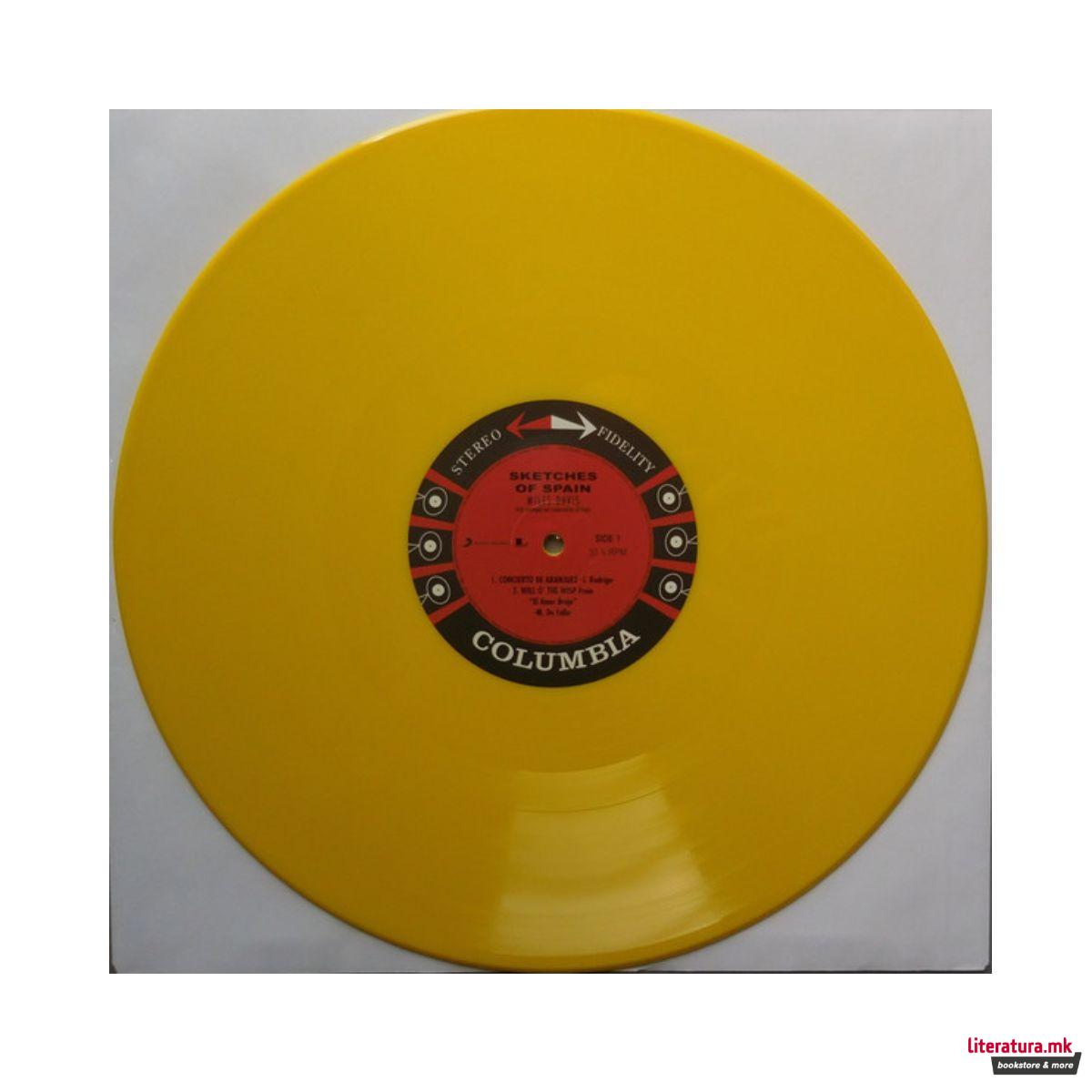 Винил, Miles Davis - Sketches Of Spain (1960), 180g yellow vinyl 