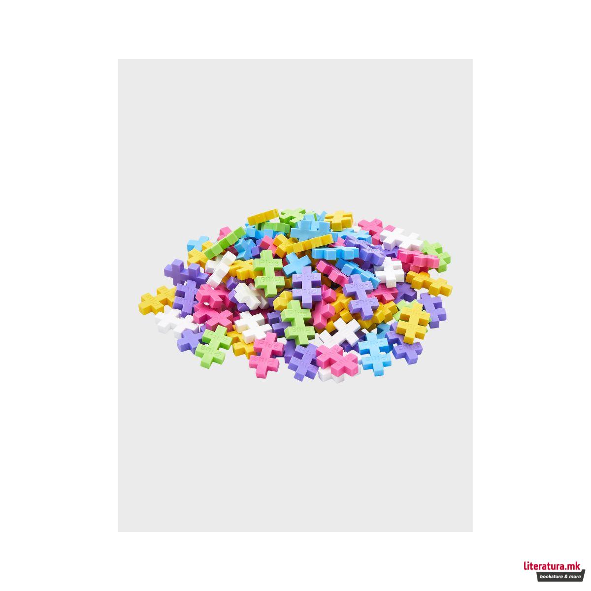 Коцки за градба, Color Tubes - Пастел, 100 парчиња 