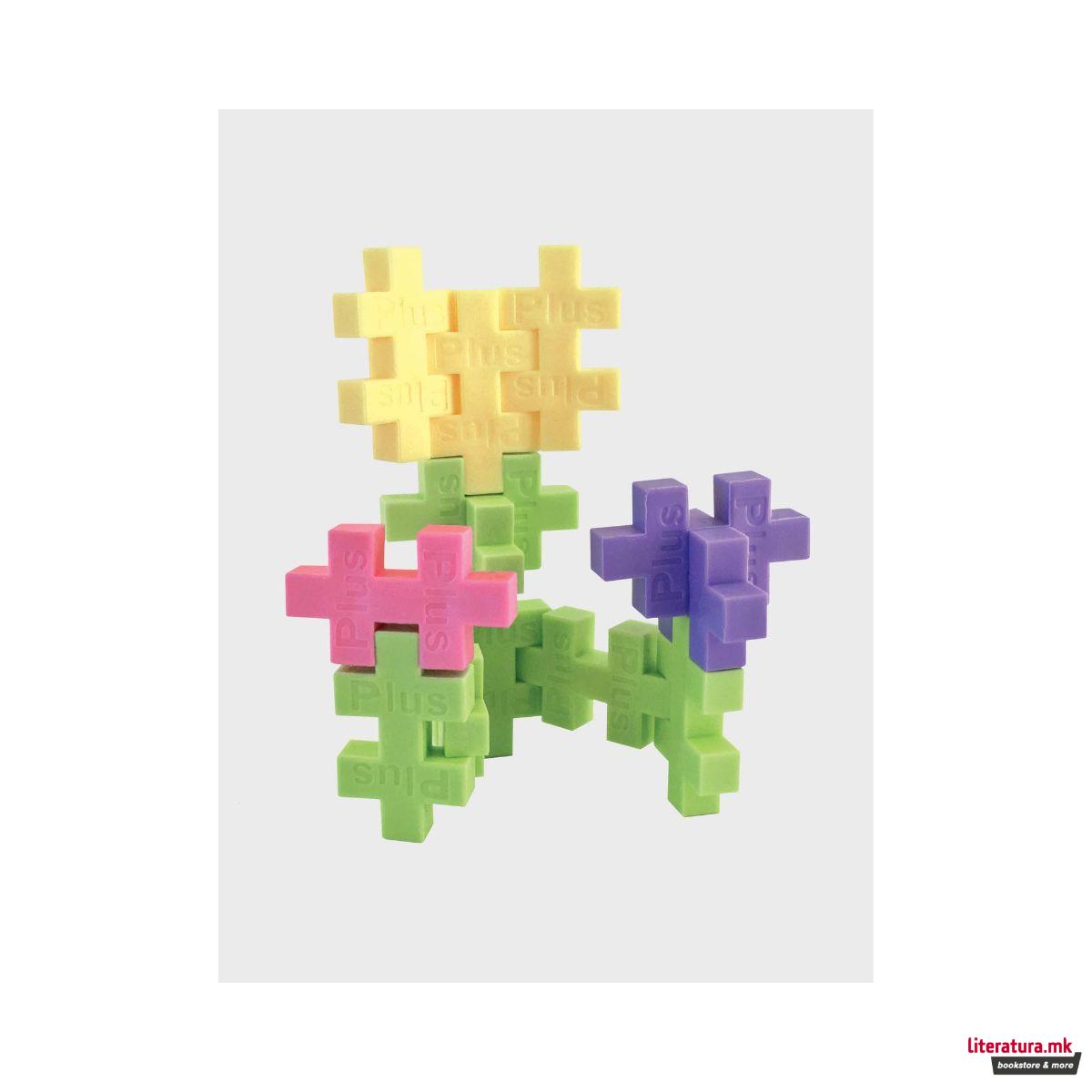 Коцки за градба, Color Tubes - Пастел, 100 парчиња 