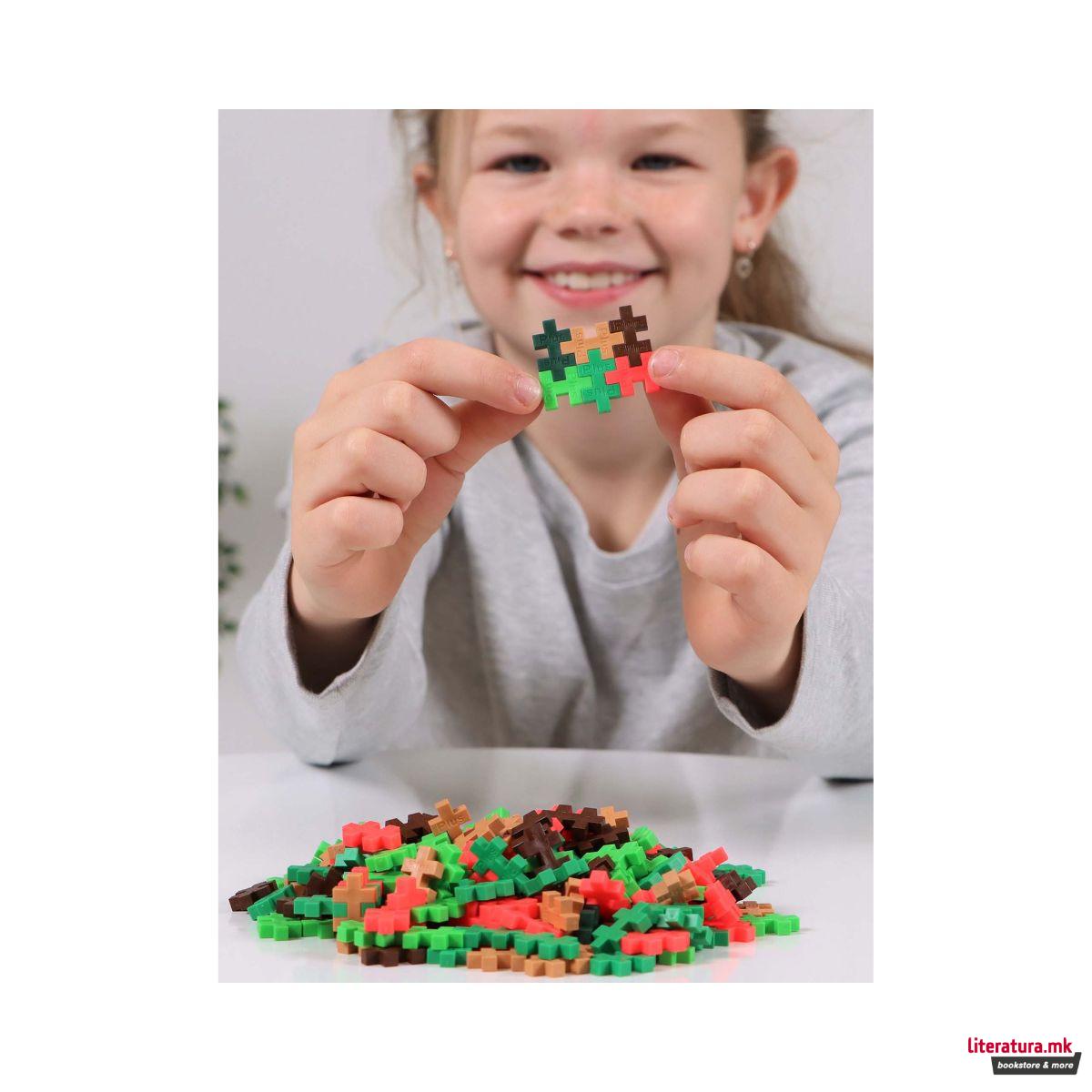 Коцки за градба, Color Tubes - Џунгла, 100 парчиња 