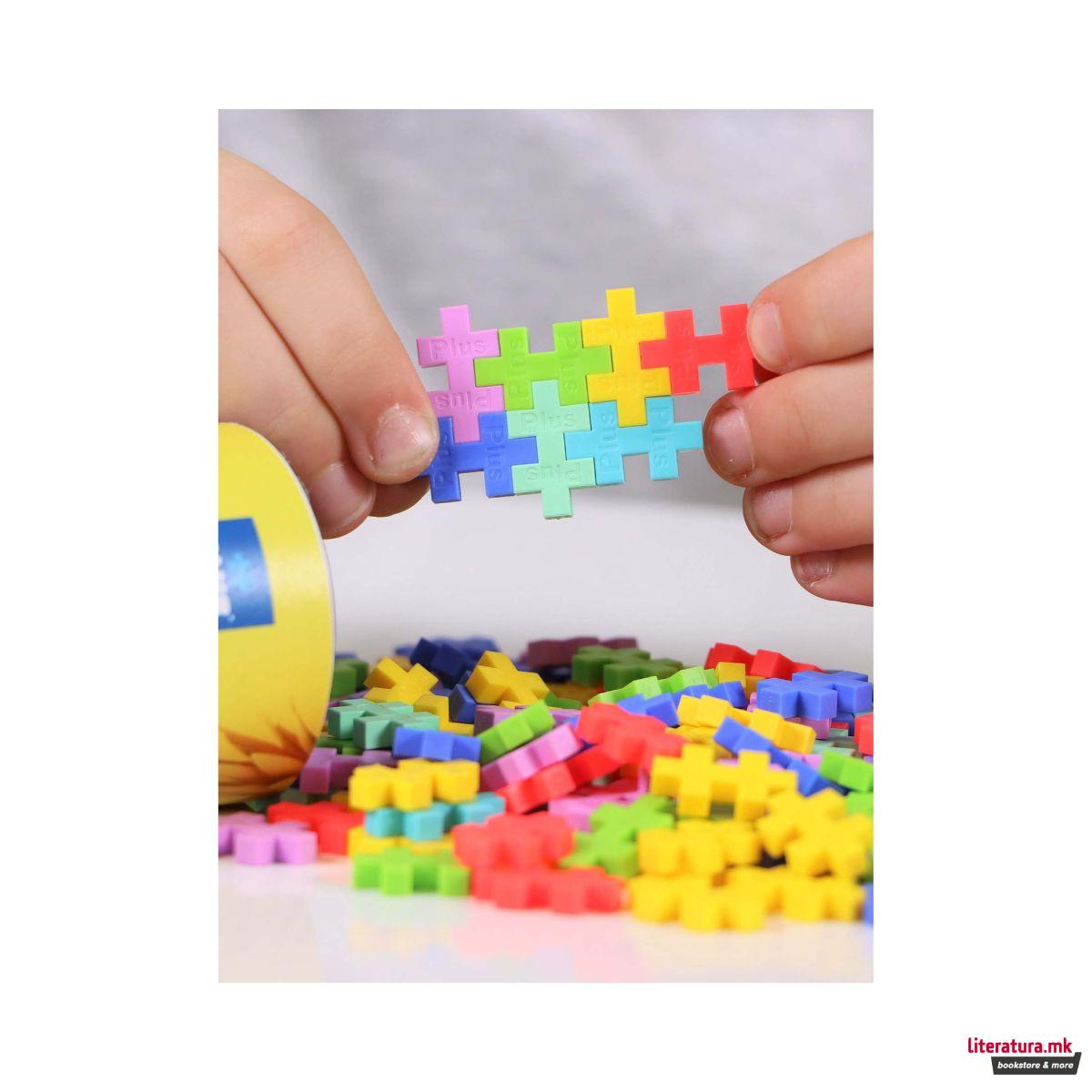 Коцки за градба, Color Tubes - Тропски бои, 100 парчиња 