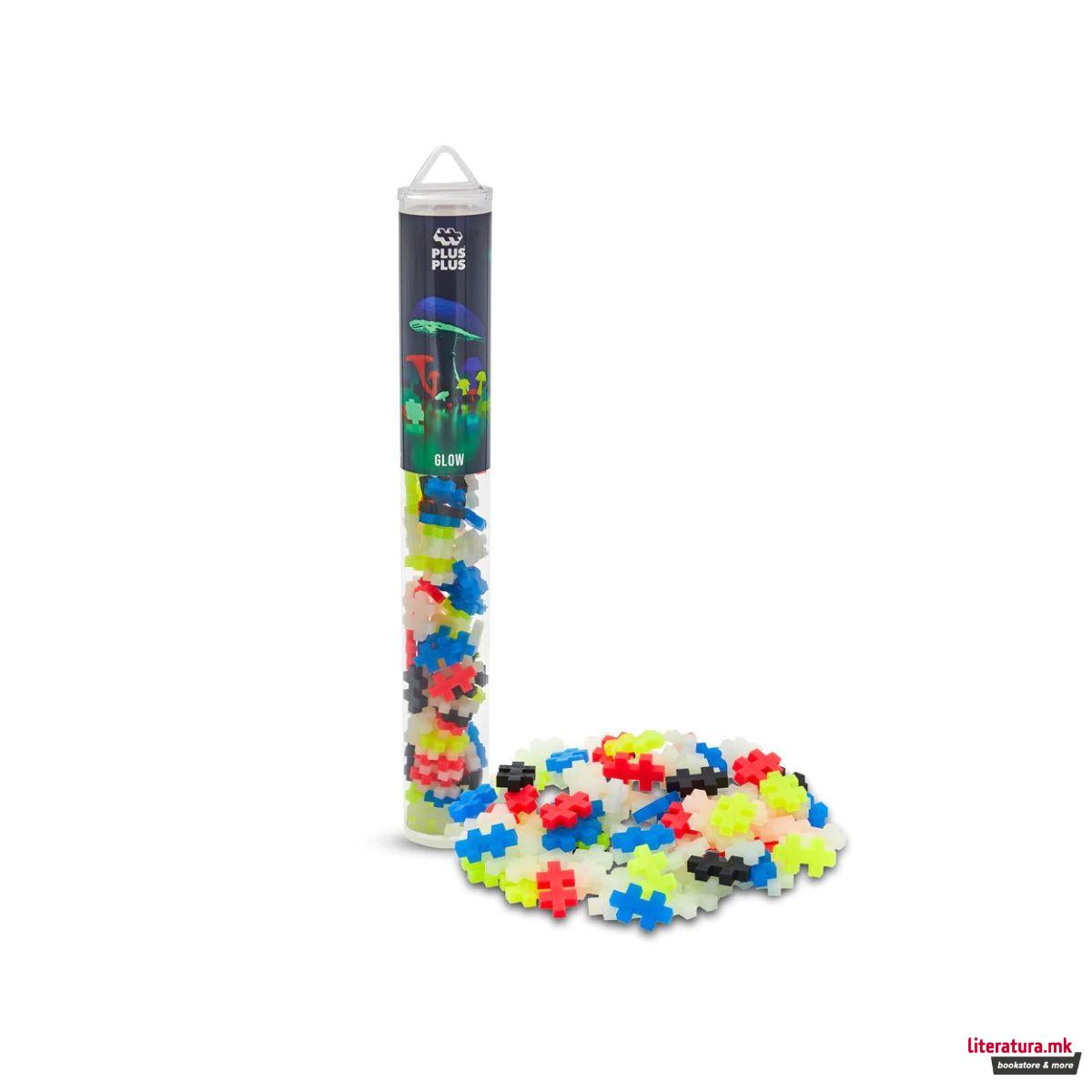 Коцки за градба, Glow In The Dark Mix, 100 парчиња 