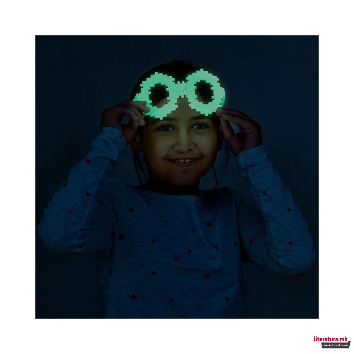 Коцки за градба, Glow In The Dark Mix, 100 парчиња 