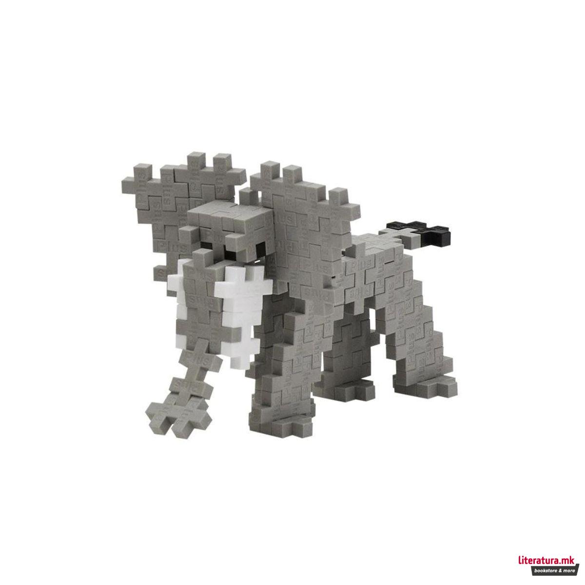 Коцки за градба, Зоо, Слон, 100 парчиња 