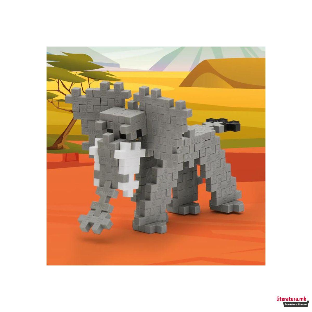 Коцки за градба, Зоо, Слон, 100 парчиња 