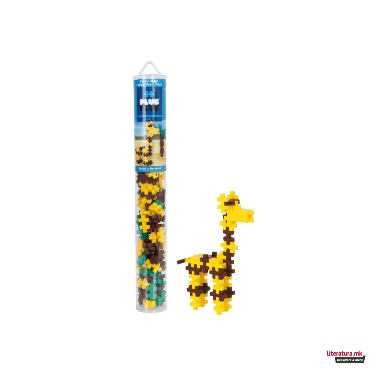 Коцки за градба, Зоо, Жирафа, 100 парчиња 