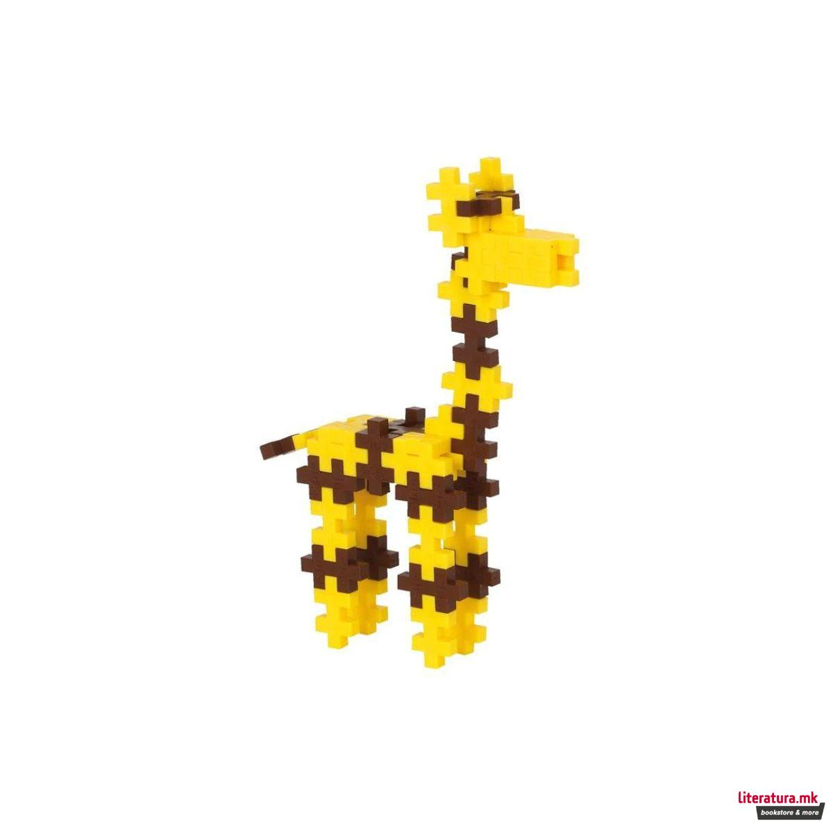 Коцки за градба, Зоо, Жирафа, 100 парчиња 