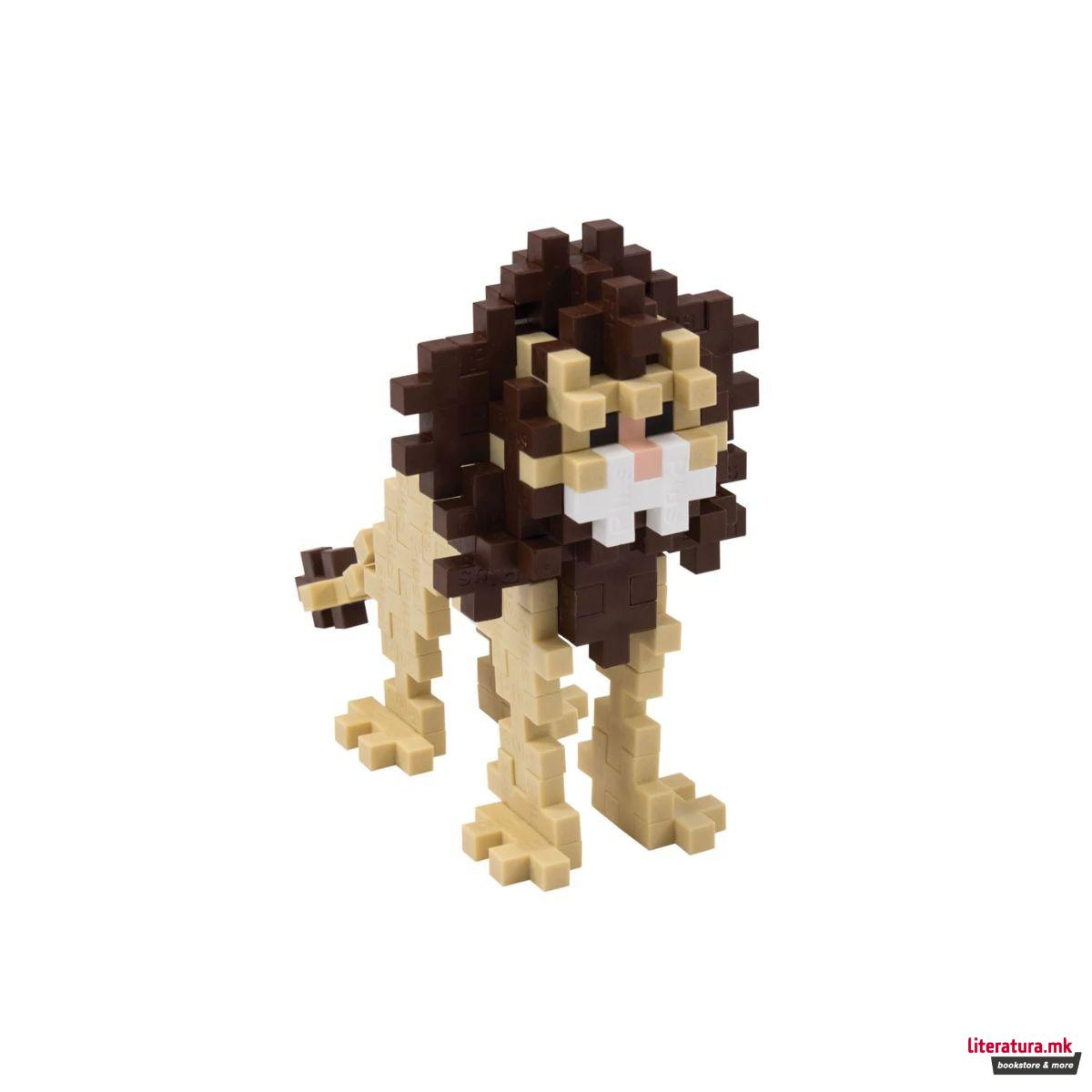 Коцки за градба, Зоо, Лав, 100 парчиња 