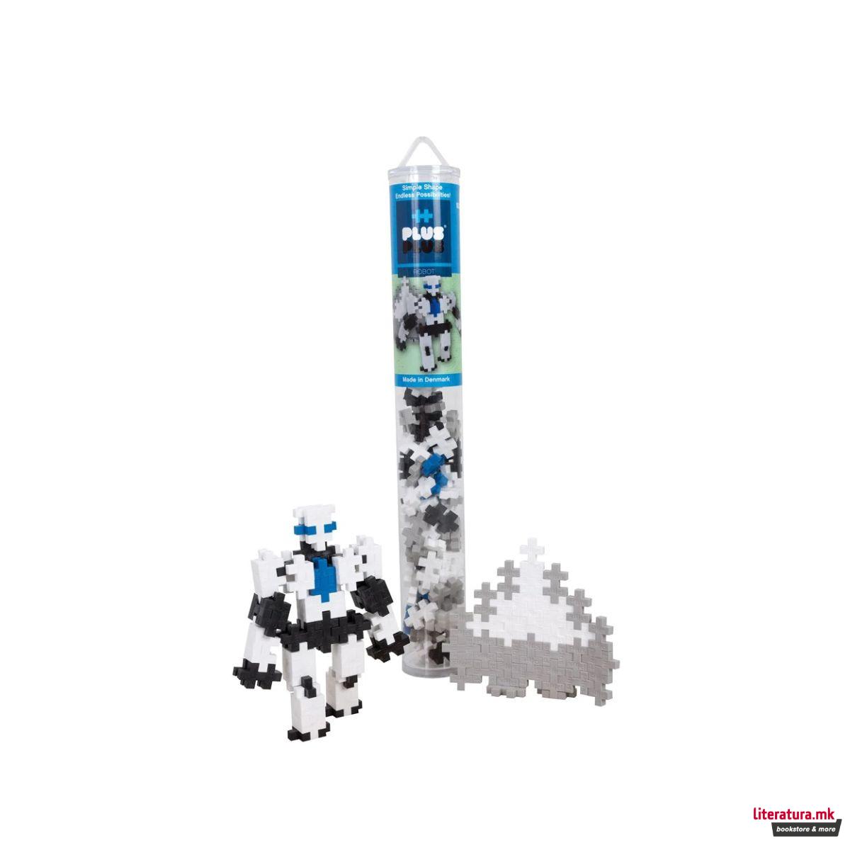 Коцки за градба, Карактери, Робот, 100 парчиња 
