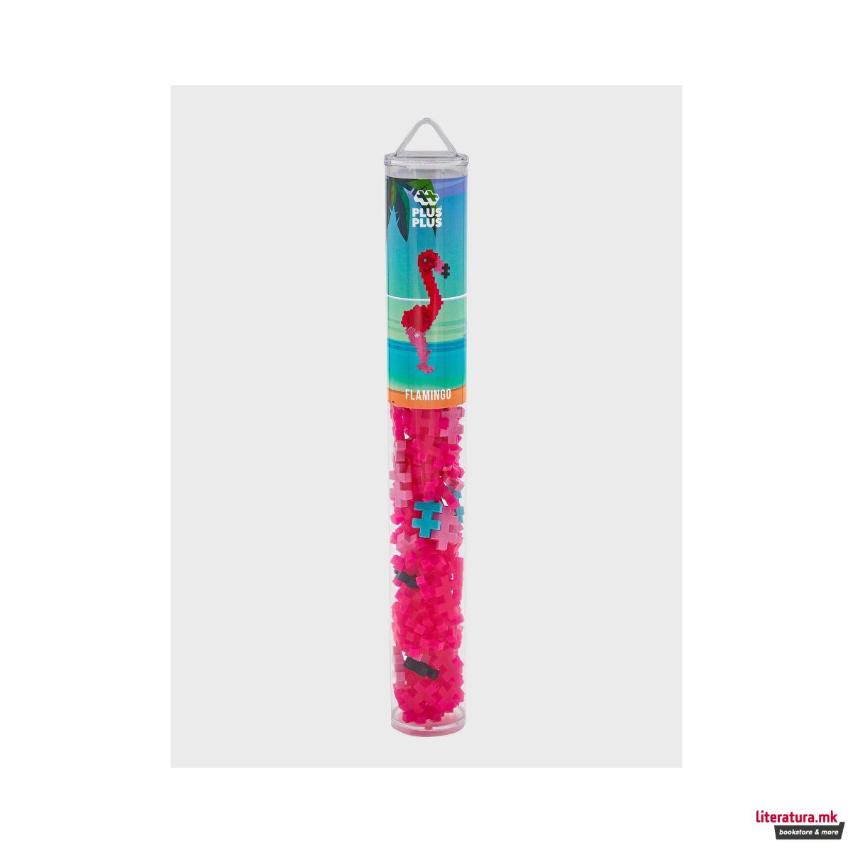 Коцки за градба, Карактери, Фламинго, 100 парчиња 