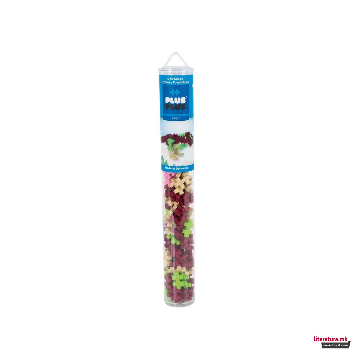 Коцки за градба, Диносауруси, Т-Рекс, 100 парчиња 