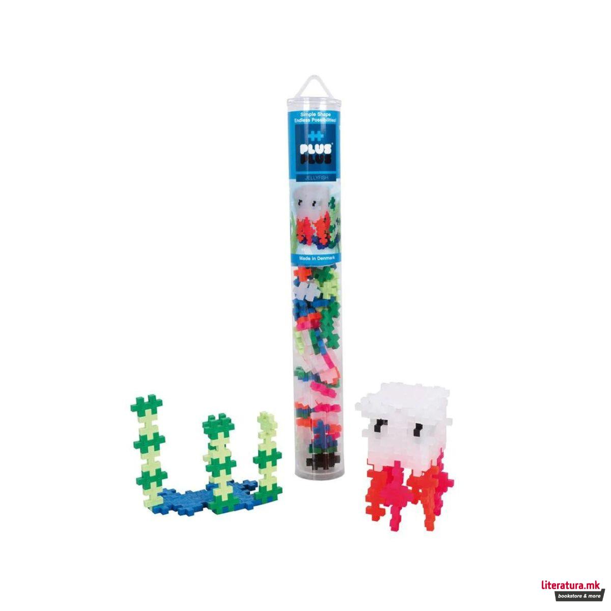 Коцки за градба, Аква, Медуза, 100 парчиња 