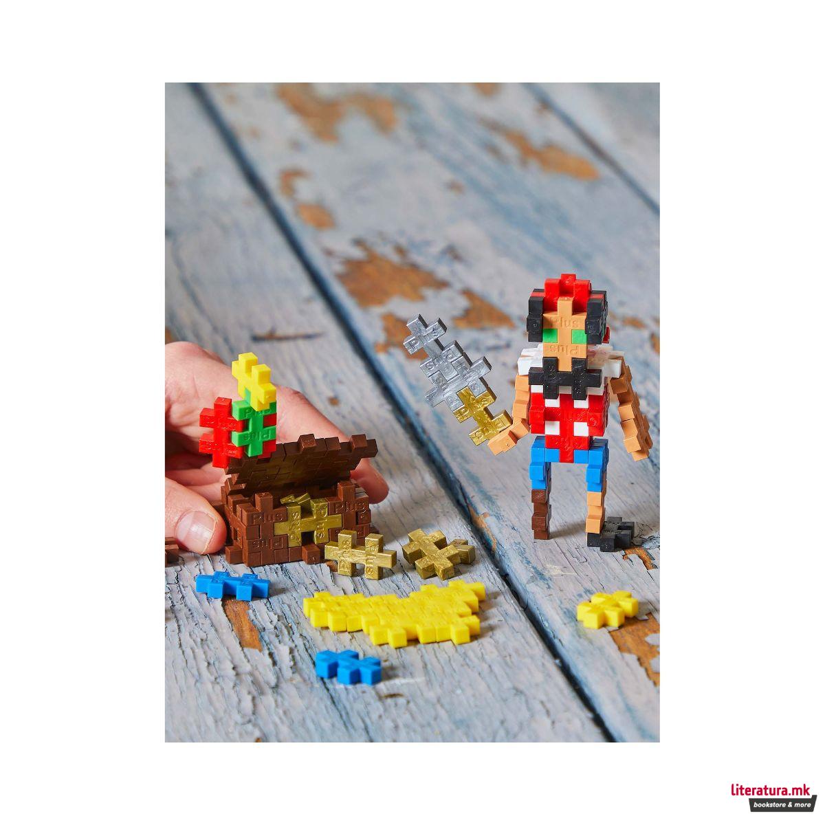 Коцки за градба, Карактери, Пират, 100 парчиња 