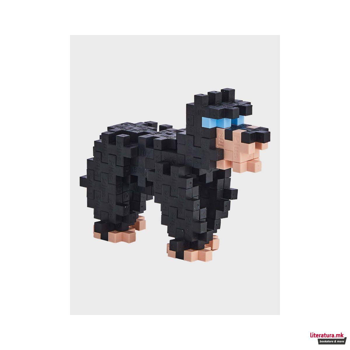 Коцки за градба, Диви животни, Мечка, 100 парчиња 