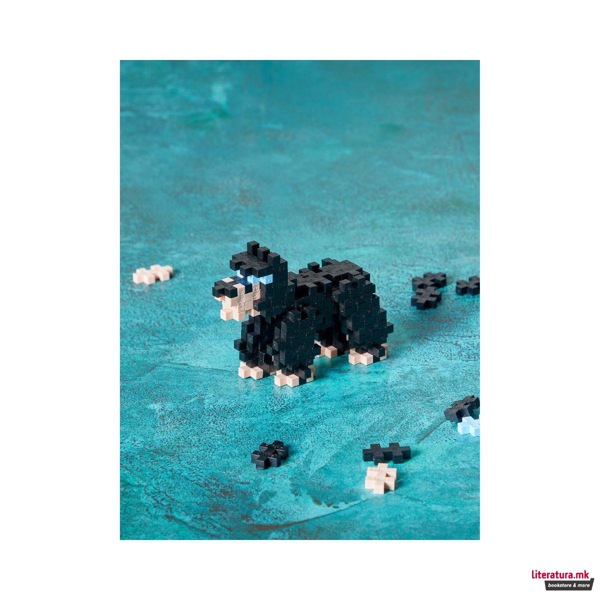 Коцки за градба, Диви животни, Мечка, 100 парчиња 