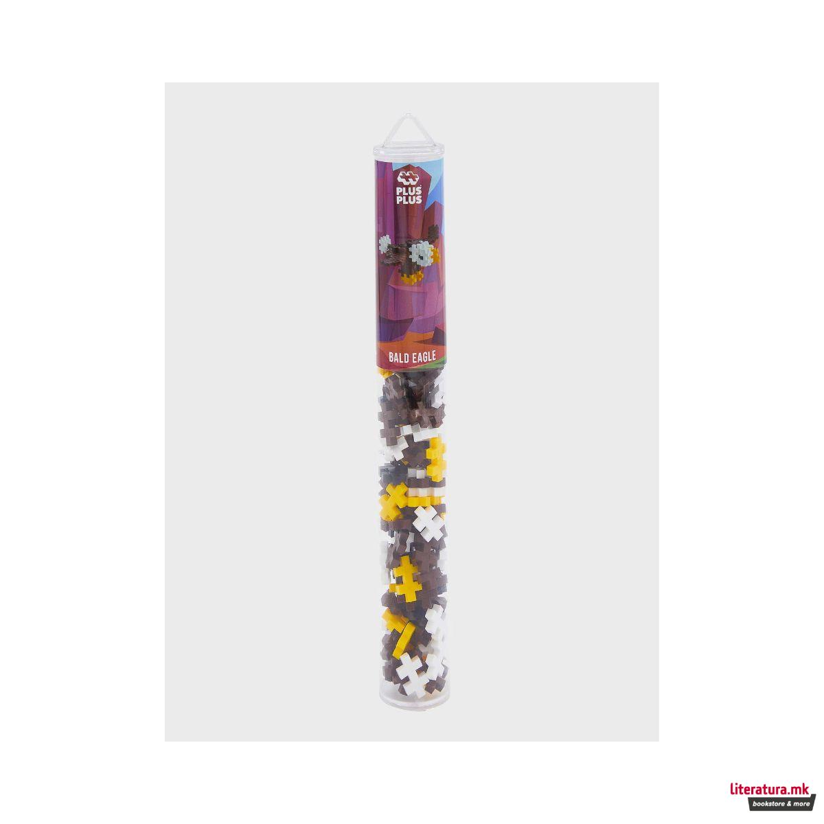 Коцки за градба, Диви животни, Белоглав орел, 100 парчиња 