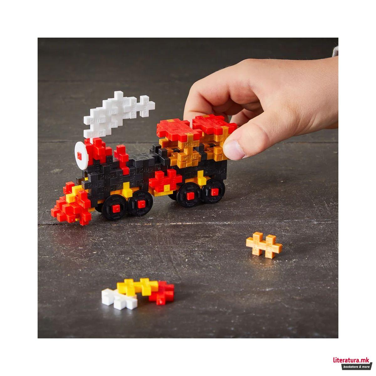 Коцки за градба, Транспорт, Воз, 100 парчиња 