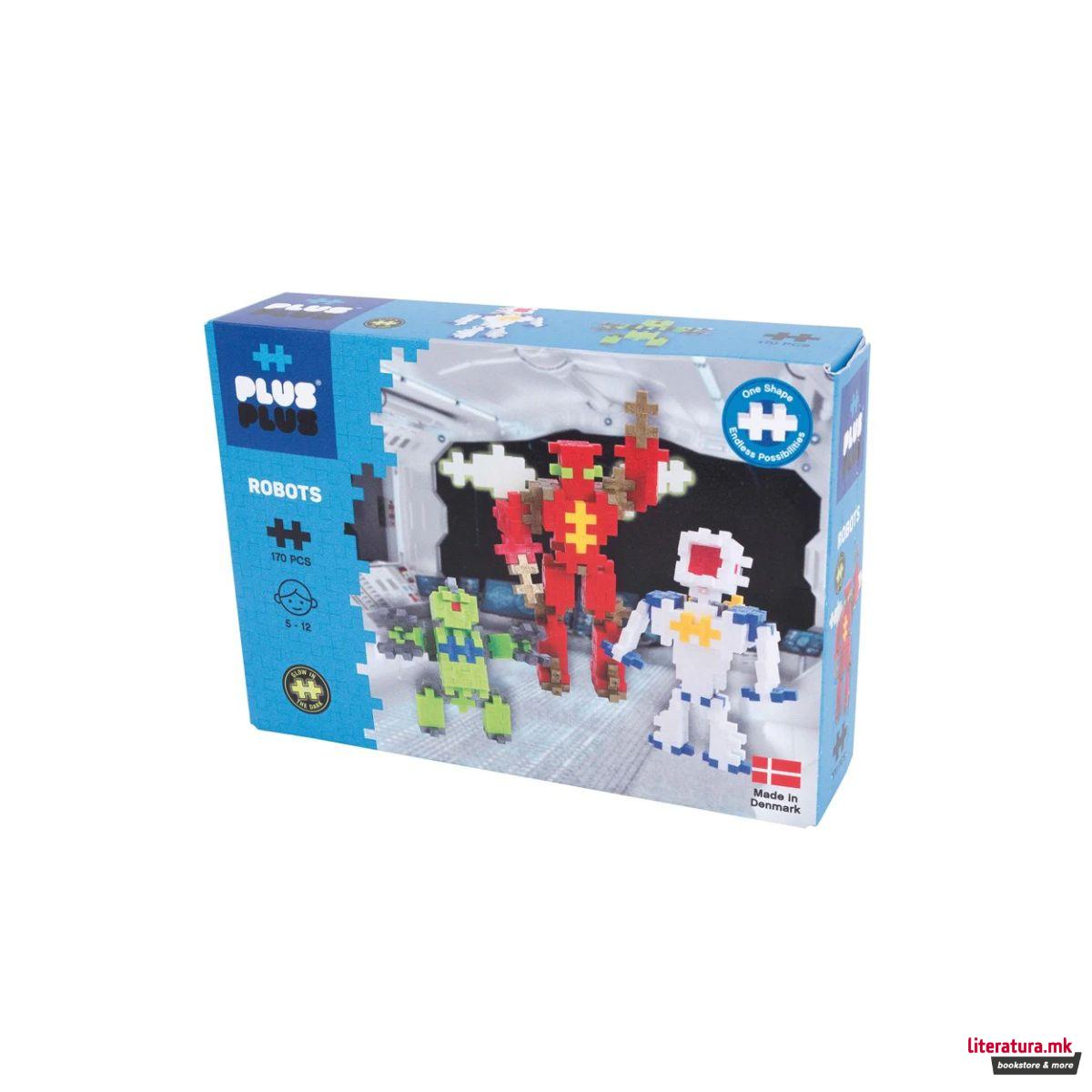 Коцки за градба, Роботи, 170 парчиња 