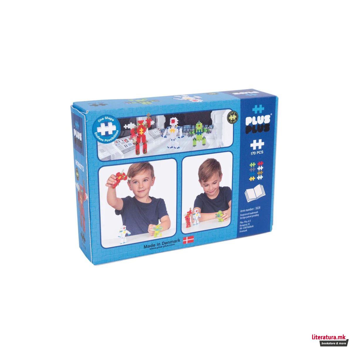 Коцки за градба, Роботи, 170 парчиња 