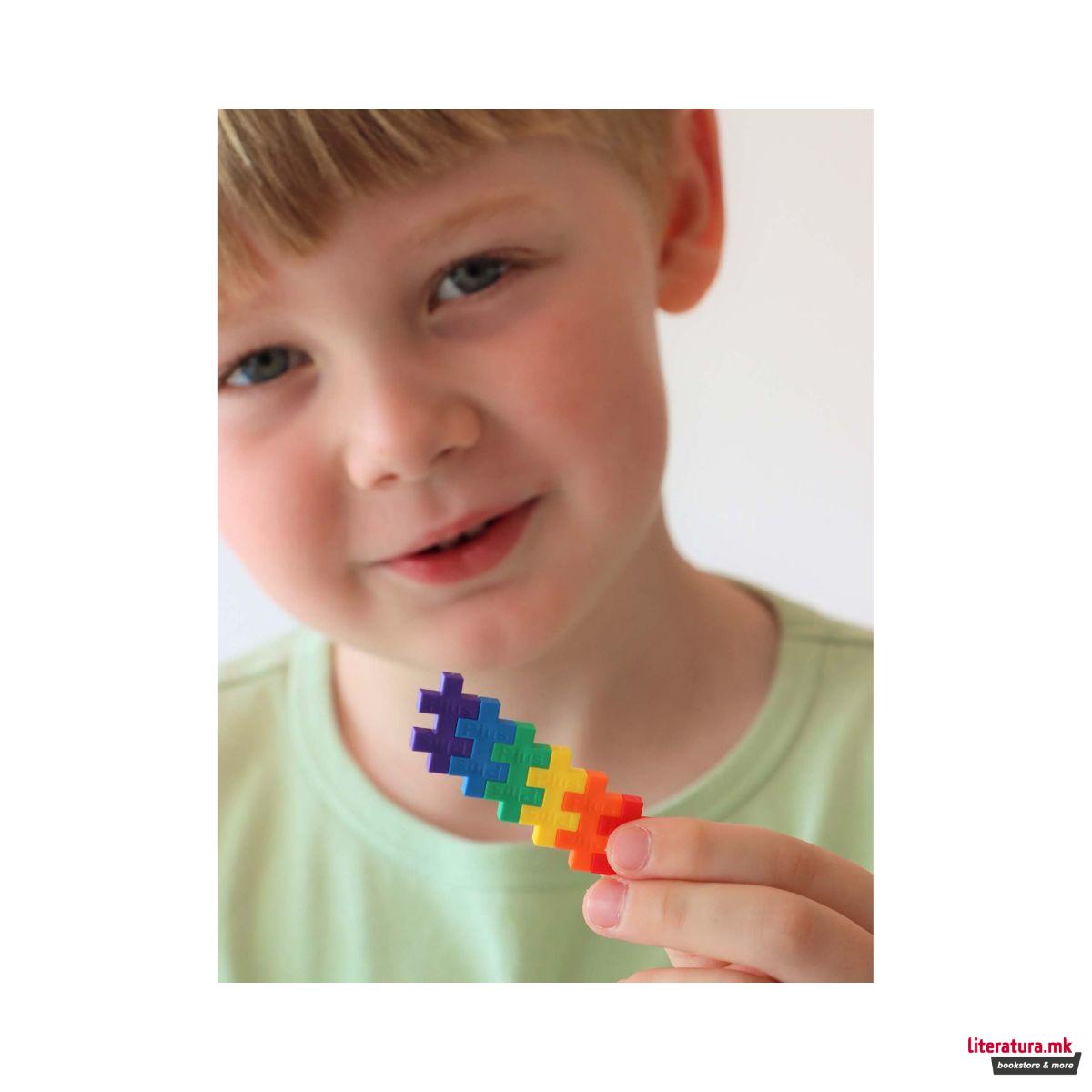 Коцки за градба, Basic Color Mix, 100 парчиња 