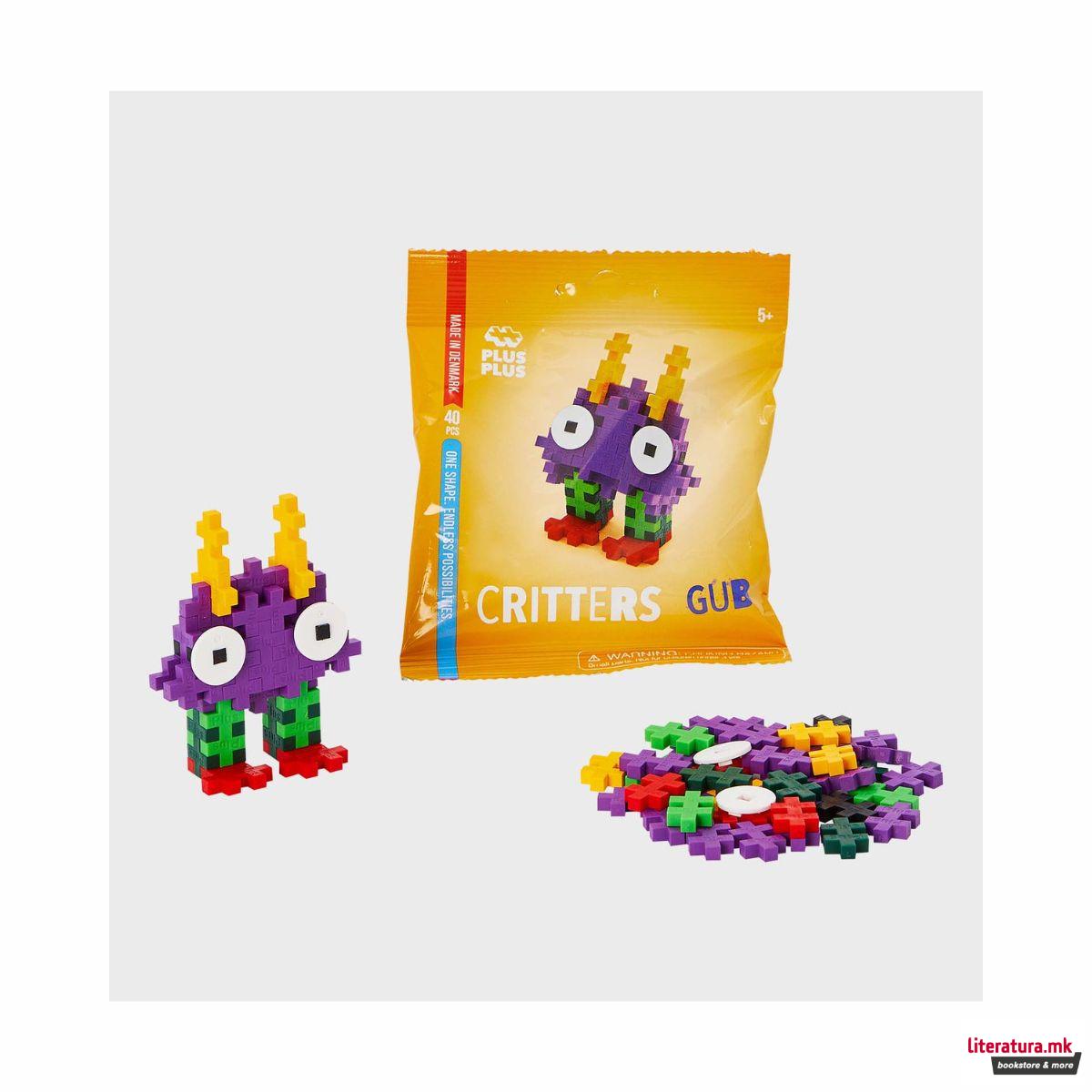 Коцки за градба, Critters Gub, 40 парчиња