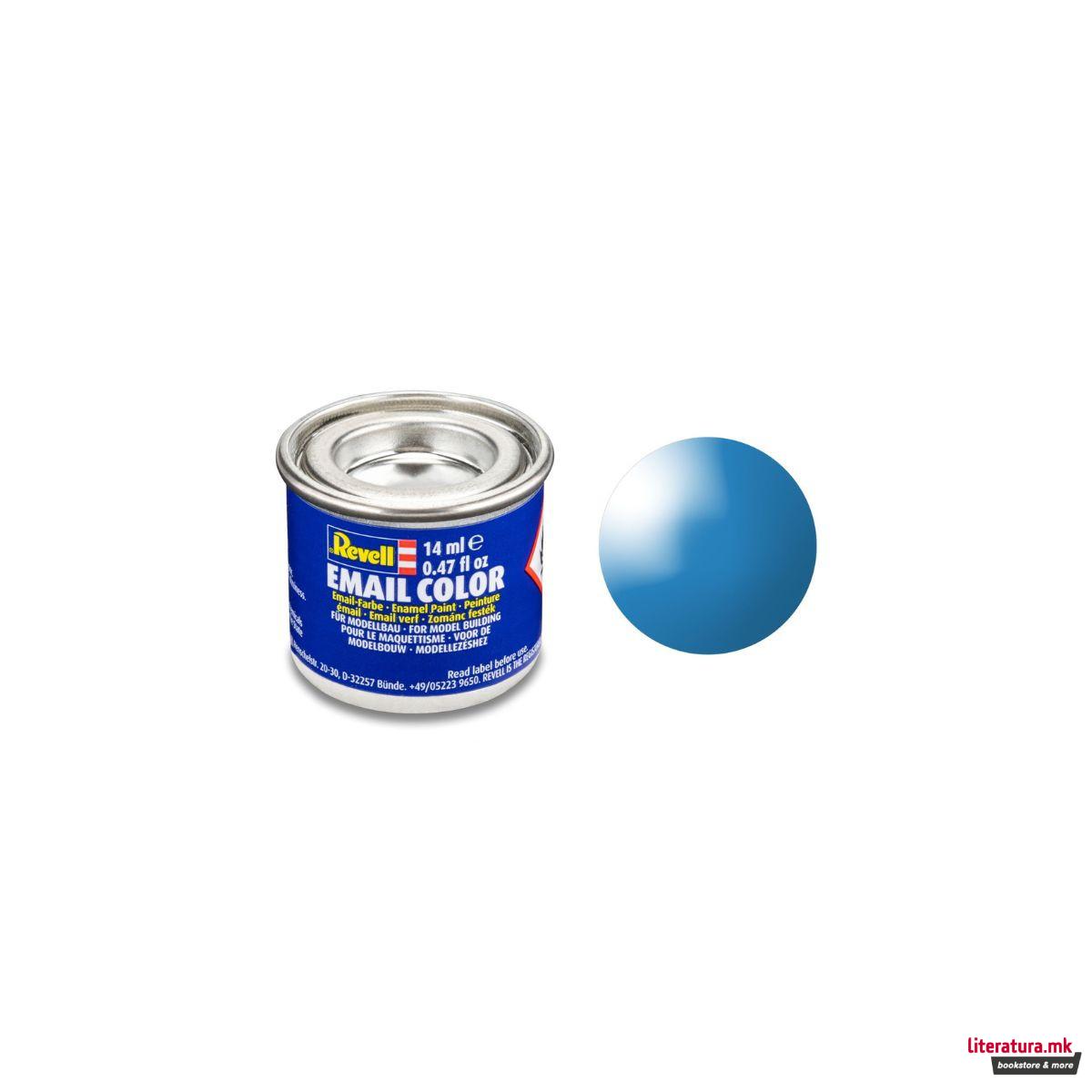 Боја за макета, Email Color Light Blue - сјајна, 14ml 