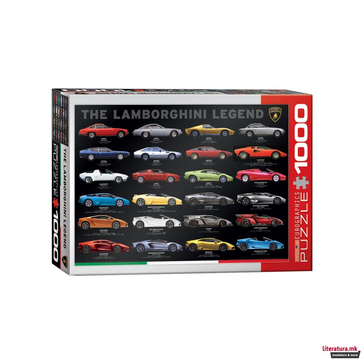 Сложувалка, The Lamborghini Legend, 1000 парчиња 