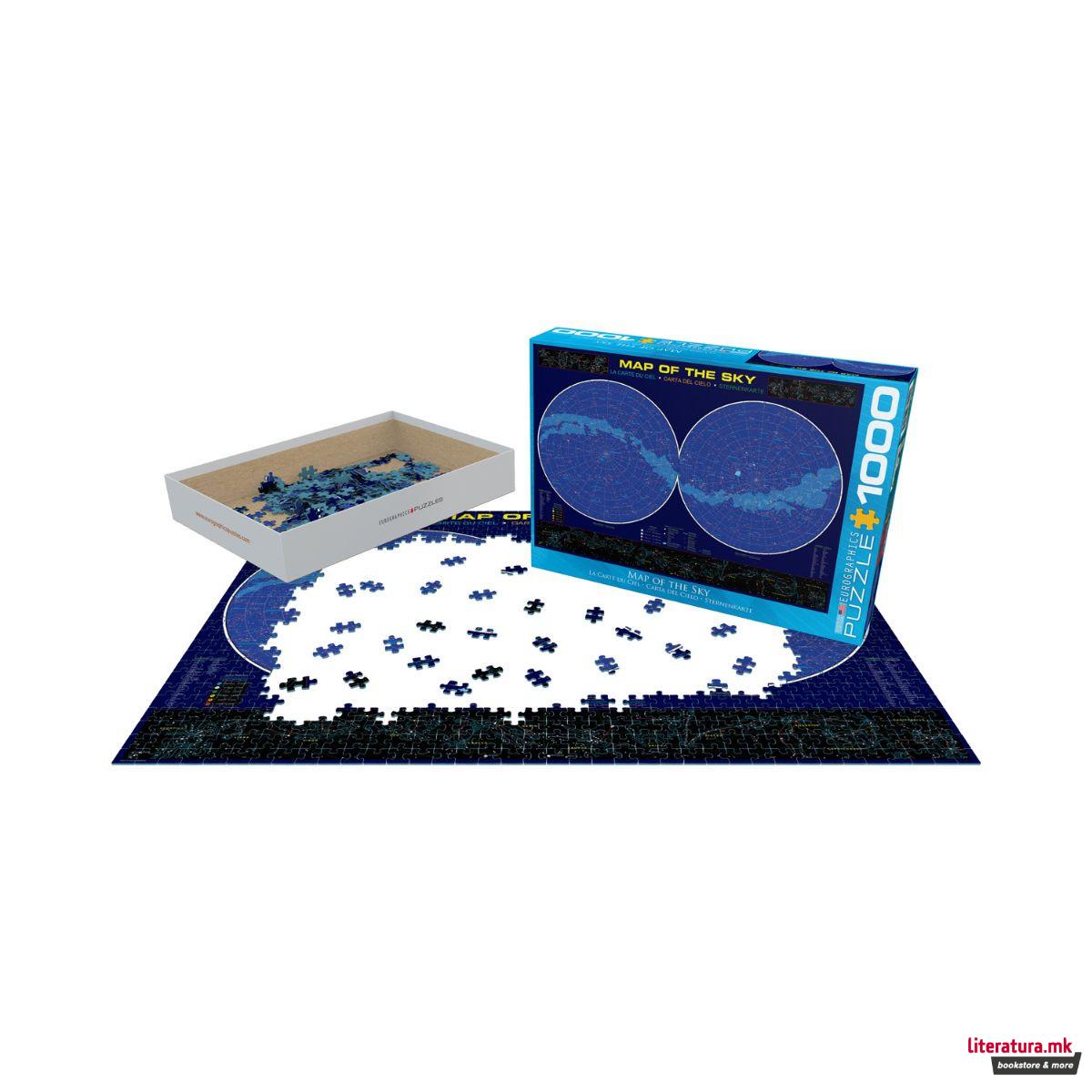 Сложувалка, Map of the Sky, 1000 парчиња 