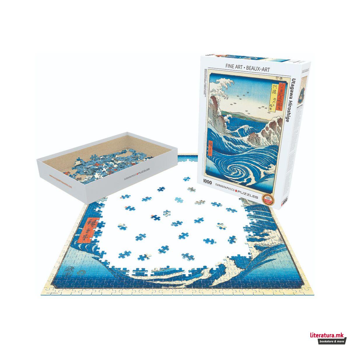 Сложувалка, Hiroshige - Naruto Whirlpool, 1000 парчиња 