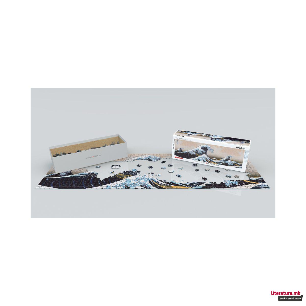 Сложувалка - панорама, Great Wave of Kanagawa, 1000 парчиња 