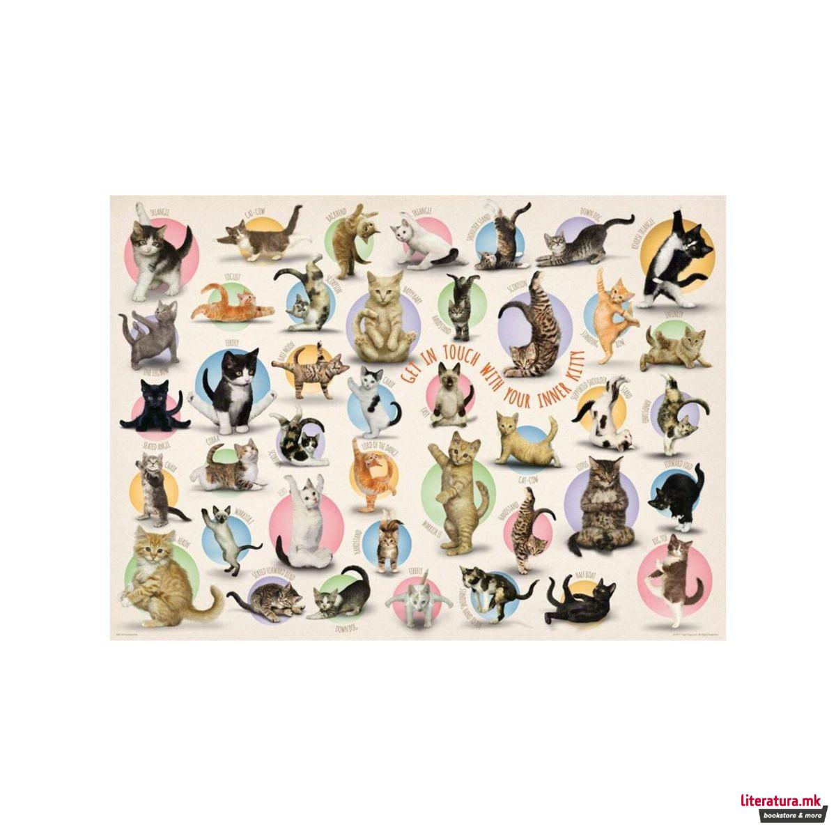 Сложувалка, Yoga Kittens, 500 парчиња 