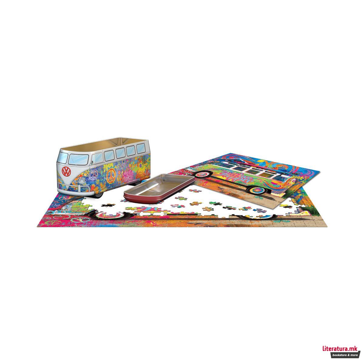 Сложувалка во декоративна кутија, VW - Wave Hopper, 550 парчиња