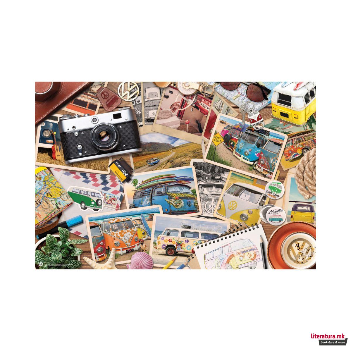 Сложувалка во декоративна кутија, VW - Road Trips, 550 парчиња 
