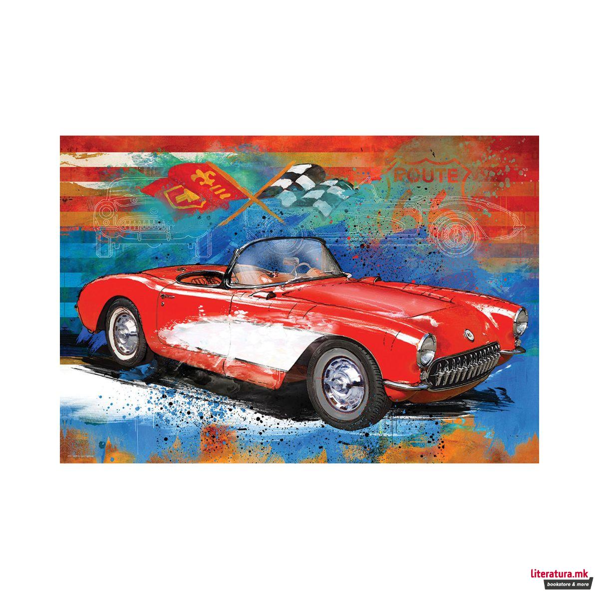 Сложувалка во декоративна кутија, Corvette Cruising, 550 парчиња 