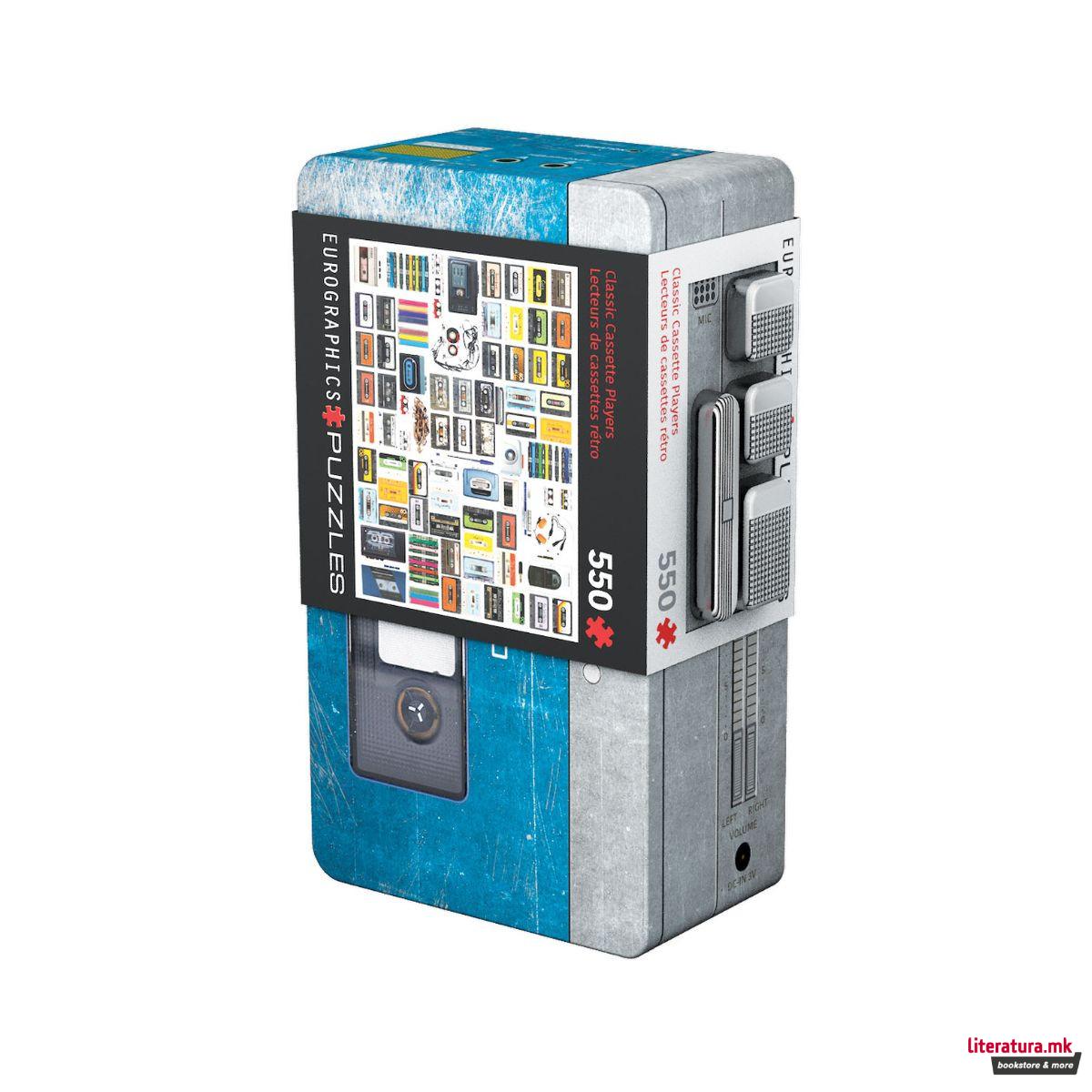 Сложувалка во декоративна кутија, Cassette Player, 550 парчиња