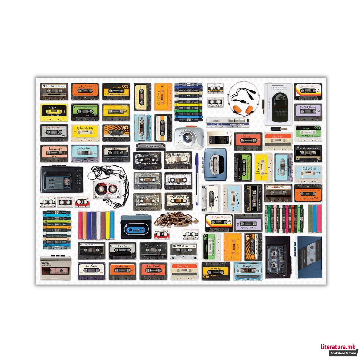 Сложувалка во декоративна кутија, Cassette Player, 550 парчиња