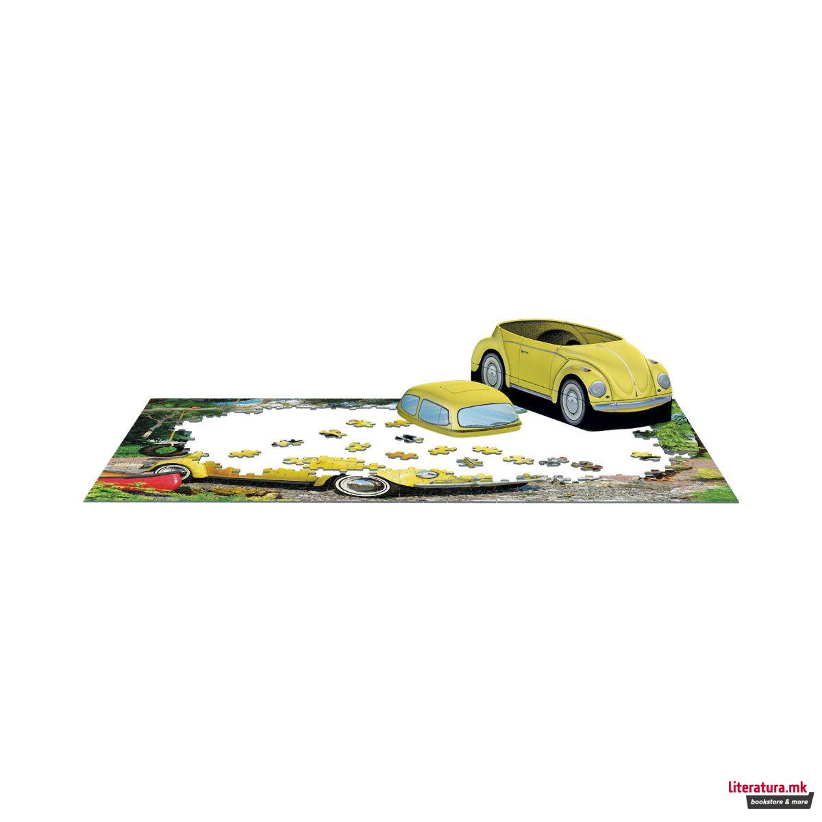 Сложувалка во декоративна кутија, VW Beetle Camping, 550 парчиња 